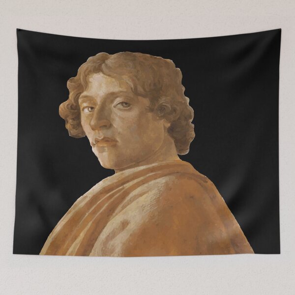 Item preview, Sandro Botticelli Self-Portrait designed and sold by oko-designs.