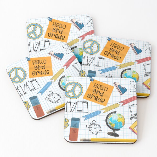 Artikelvorschau, Hallo 3. Klasse Back to School Unisex Design für jedes Alter entworfen und verkauft von jamie Omahen.