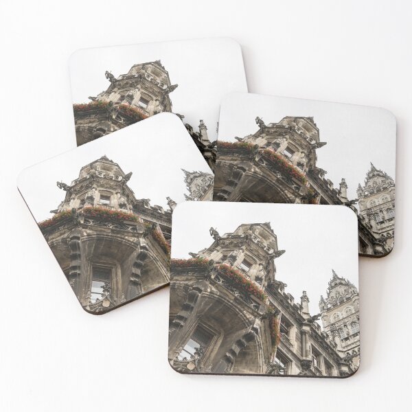 Item preview, Marvelous Munich - Ornate Neo-Gothic Architecture of Neues Rathaus or New Town Hall  designed and sold by Georgia Mizuleva.