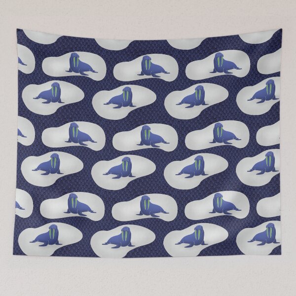 Item preview, Walrus Artic Wildlife | Periwinkle designed and sold by CarolFreire.
