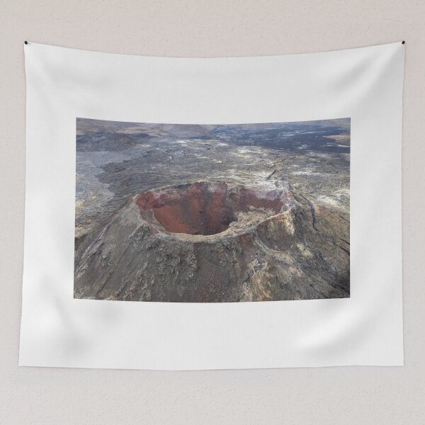 Item preview, The volcano of Fagradalsfjall designed and sold by pietrofoto.