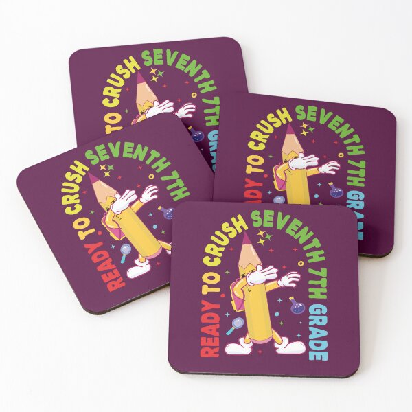 Item preview, Ready To Crush Seventh 7th Grade Back To School Teachers and Kids Gift designed and sold by YAHIA-14.