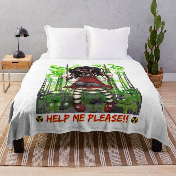 Item preview, Gas Mask Girl, Help me please, No Line, (W) designed and sold by Vaccine159.