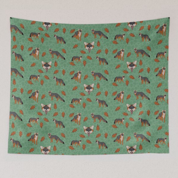 Item preview, Grey Foxes Green designed and sold by Ashley Gagnon.