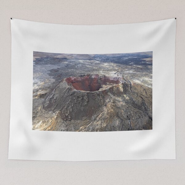 Item preview, The volcano of Fagradalsfjall designed and sold by pietrofoto.