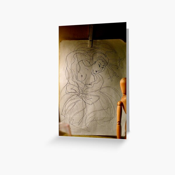 Voyeur ... Greeting Card