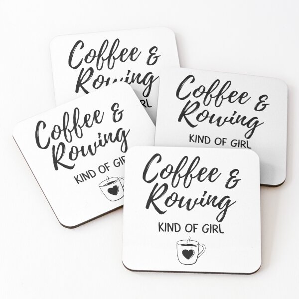 Item preview, Coffee & Rowing kind of girl designed and sold by TheGreenGoat.