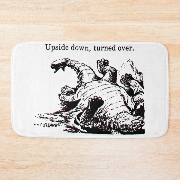 Item preview, Upside down, turned over. Ankylosaurus Scolosaurus vintage designed and sold by Michael Stewart.