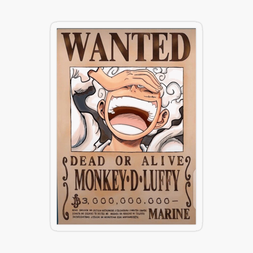 Discover 164+ anime wanted poster latest - 3tdesign.edu.vn