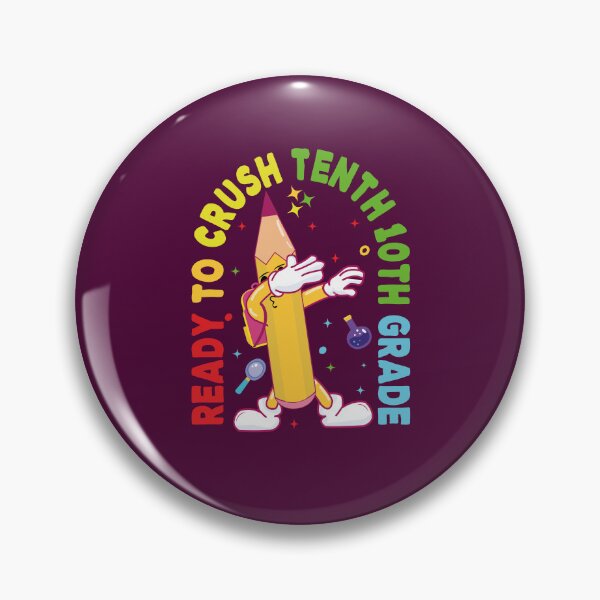 Item preview, Ready To Crush Tenth 10th Grade Back To School Teachers and Kids Gift designed and sold by YAHIA-14.