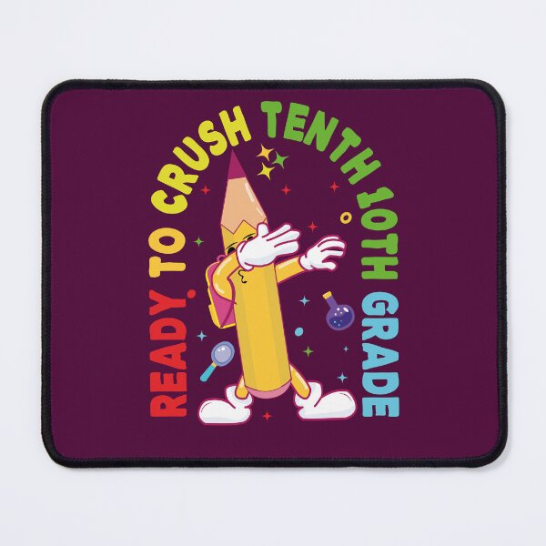 Item preview, Ready To Crush Tenth 10th Grade Back To School Teachers and Kids Gift designed and sold by YAHIA-14.