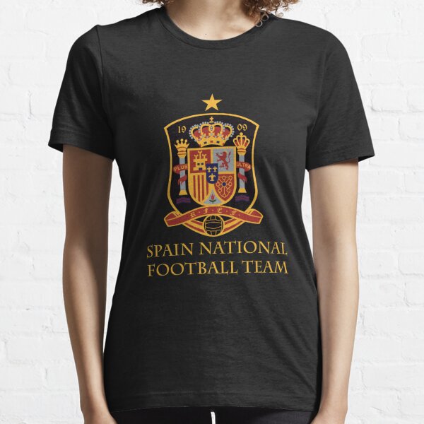 ESPANA SPAIN red Cotton Logo Soccer Football t-Shirt S | eBay