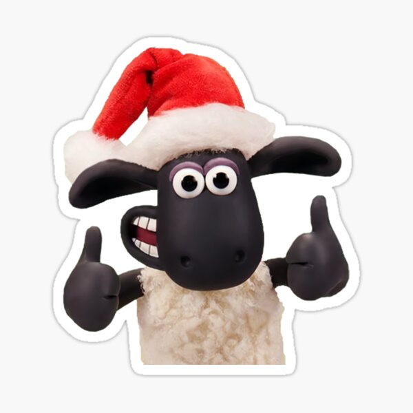 Christmas sheep Sticker