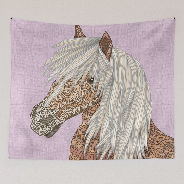 Item preview, Haflinger Pony Pink designed and sold by artlovepassion.