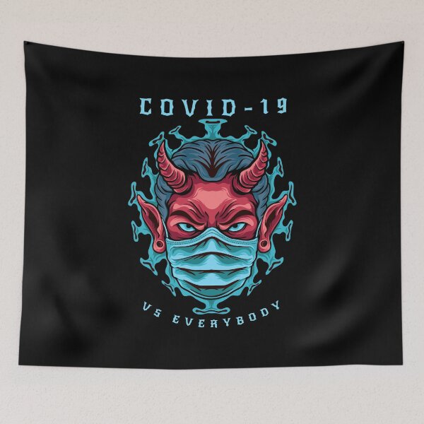 Item preview, Covid-19 vs Everybody designed and sold by BakaOutfit.