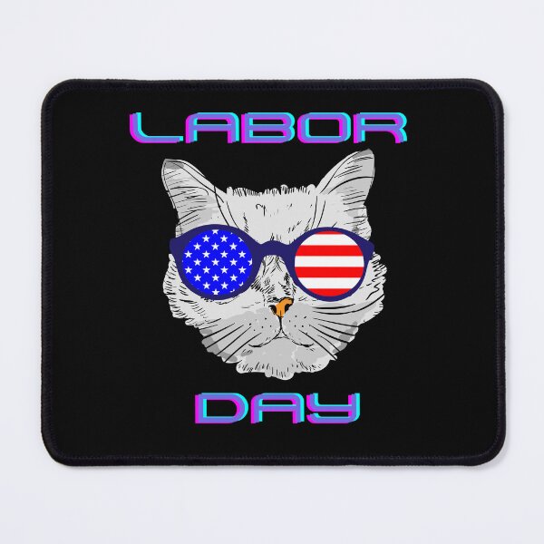 Item preview, Labor Day, Happy Labor Day Cat designed and sold by superone8.