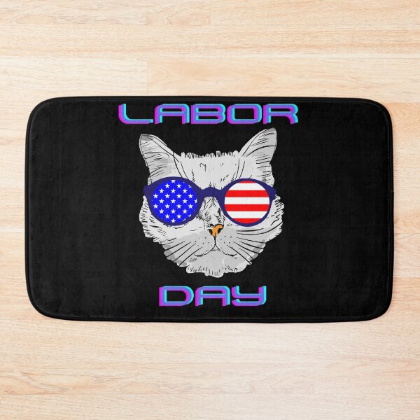 Item preview, Labor Day, Happy Labor Day Cat designed and sold by superone8.