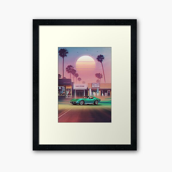 Item preview, Synthwave Sunset Drive designed and sold by dennybusyet.