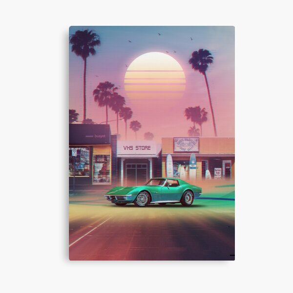 Item preview, Synthwave Sunset Drive designed and sold by dennybusyet.