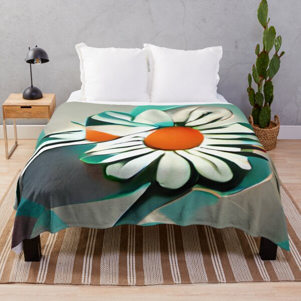 Item preview, mid-century daisy original art designed and sold by Surrealarts727.
