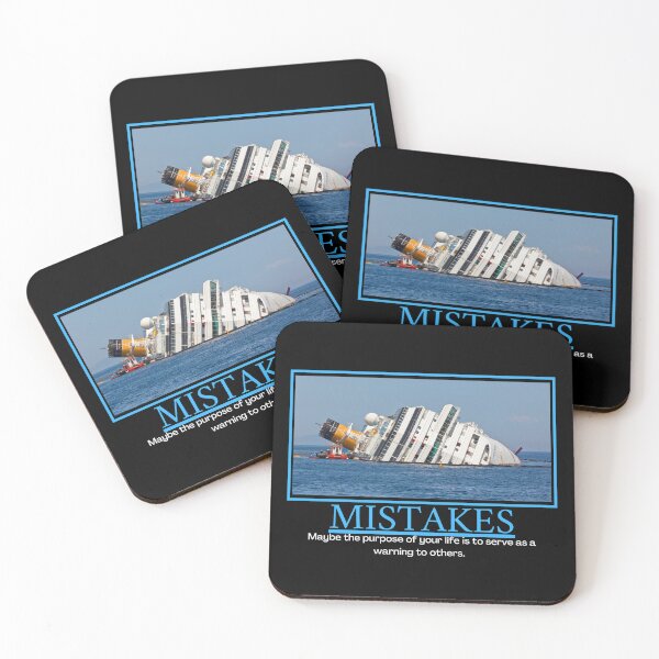 Item preview, Mistakes Demotivational Poster designed and sold by DesignsByDaddy.