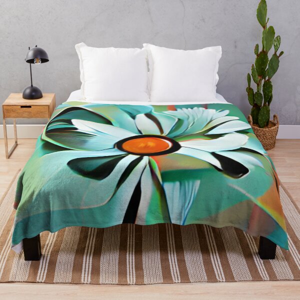 Item preview, mid-century daisy original art designed and sold by Surrealarts727.
