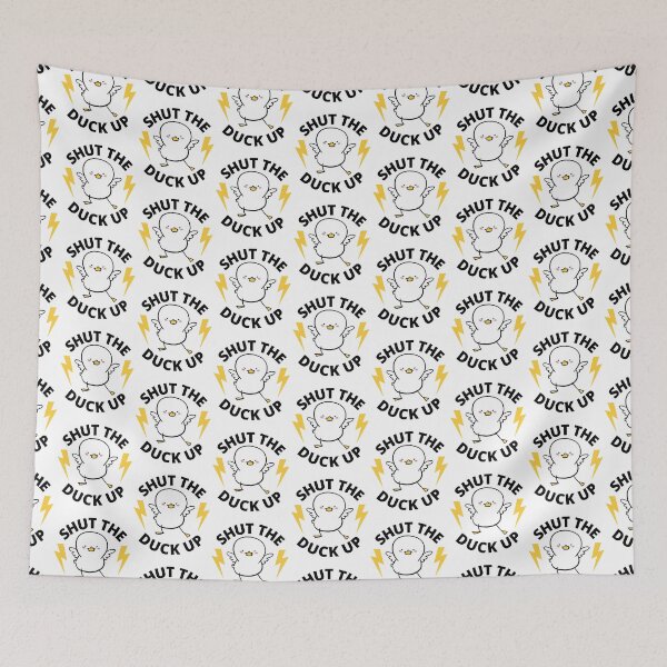 Item preview, Shut The Duck Up Funny Duck Pun designed and sold by FarmTheLife.