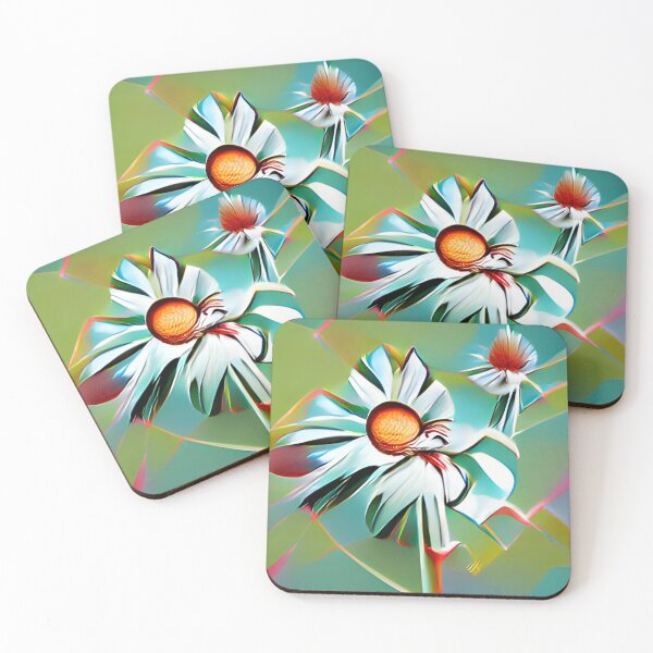 Item preview, mid-century daisy original art designed and sold by Surrealarts727.