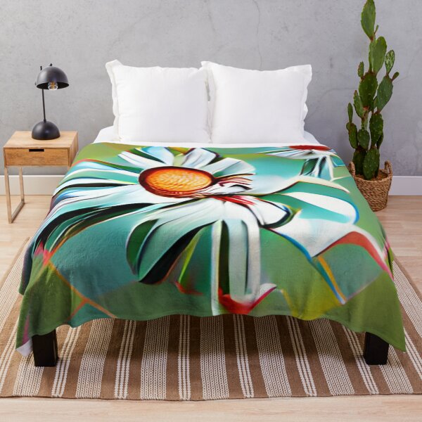 Item preview, mid-century daisy original art designed and sold by Surrealarts727.