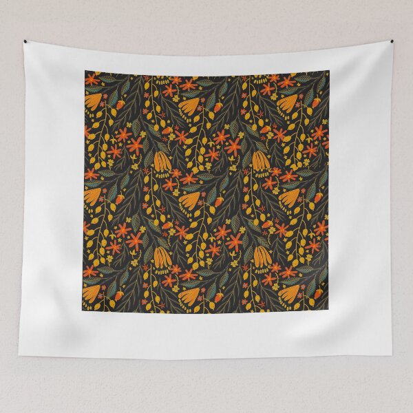 Item preview, Jacobean floral designed and sold by R&C.