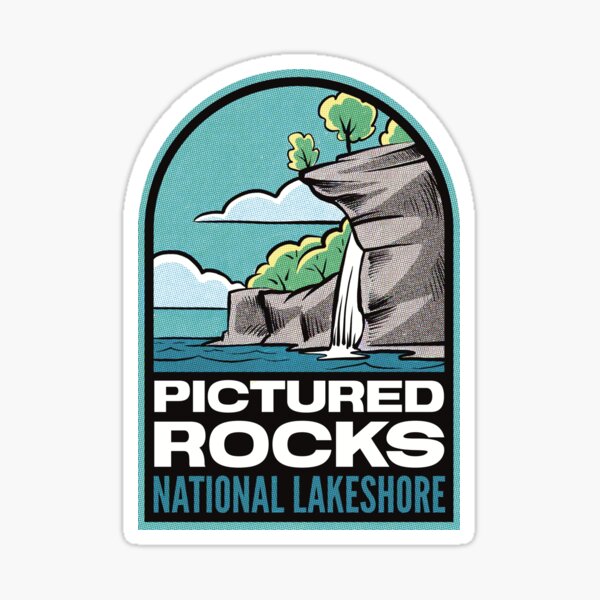 Item preview, Pictured Rocks National Lakeshore Michigan designed and sold by halpindesignco.