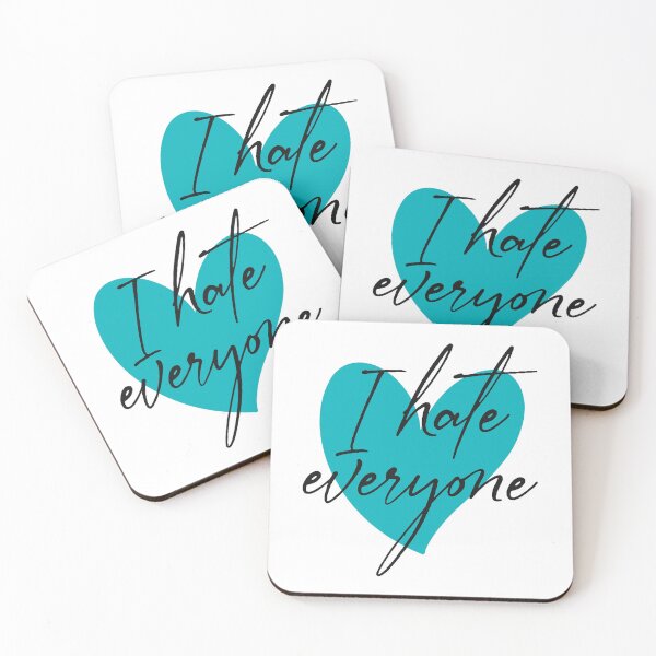 Item preview, Hate everyone designed and sold by Blackstar Design Studio.