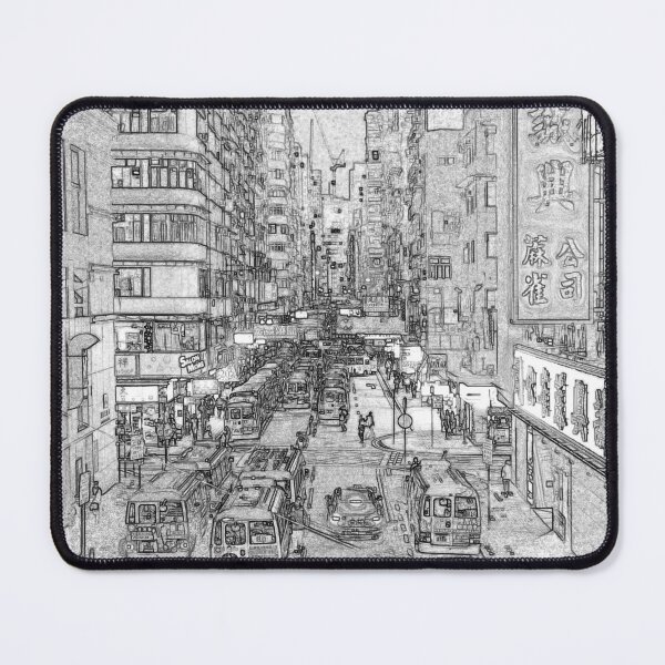 Aperçu de l'œuvre Ville de Hong Kong en Chine créée et vendue par Alexandra Rty.