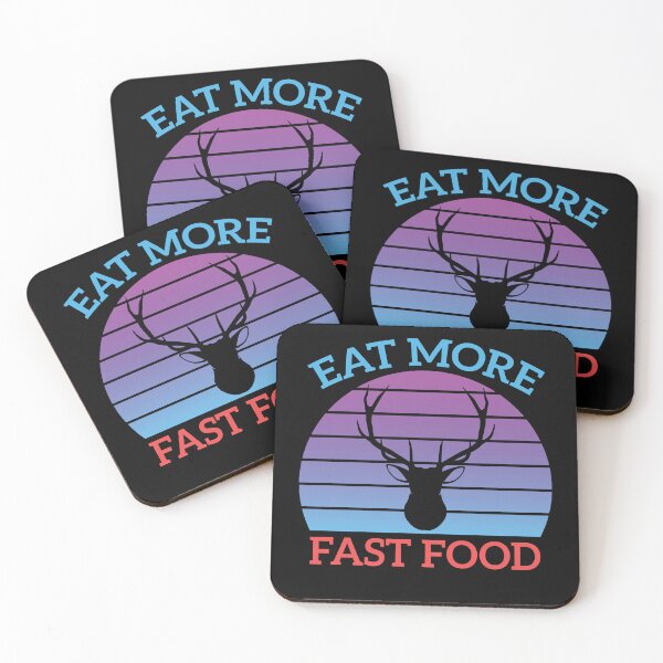 Item preview, deer hunting - Eat More Fast Food - Funny Camouflage Deer Essential T-shirt designed and sold by Achrafilla1.