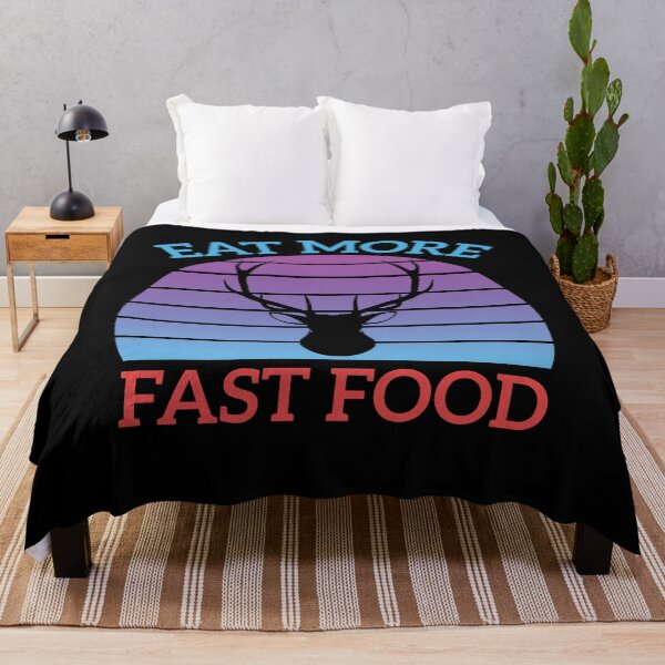 Item preview, deer hunting - Eat More Fast Food - Funny Camouflage Deer Essential T-shirt designed and sold by Achrafilla1.
