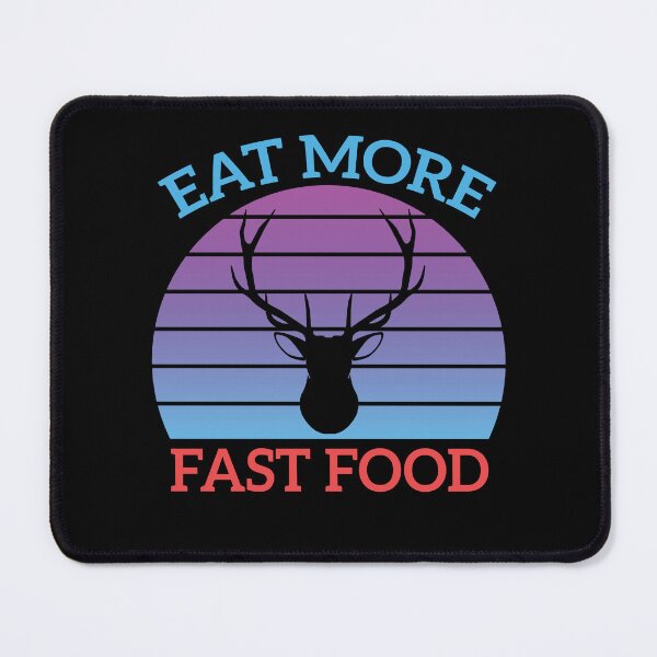 Item preview, deer hunting - Eat More Fast Food - Funny Camouflage Deer Essential T-shirt designed and sold by Achrafilla1.