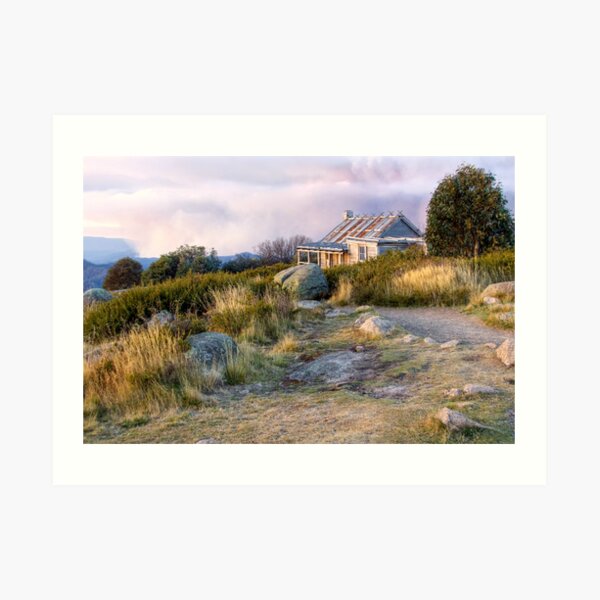 Late Afternoon at Craig's Hut, Victoria Art Print