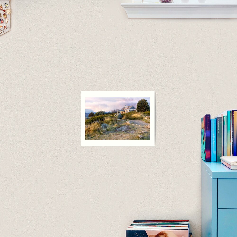 Late Afternoon at Craig's Hut, Victoria Art Print