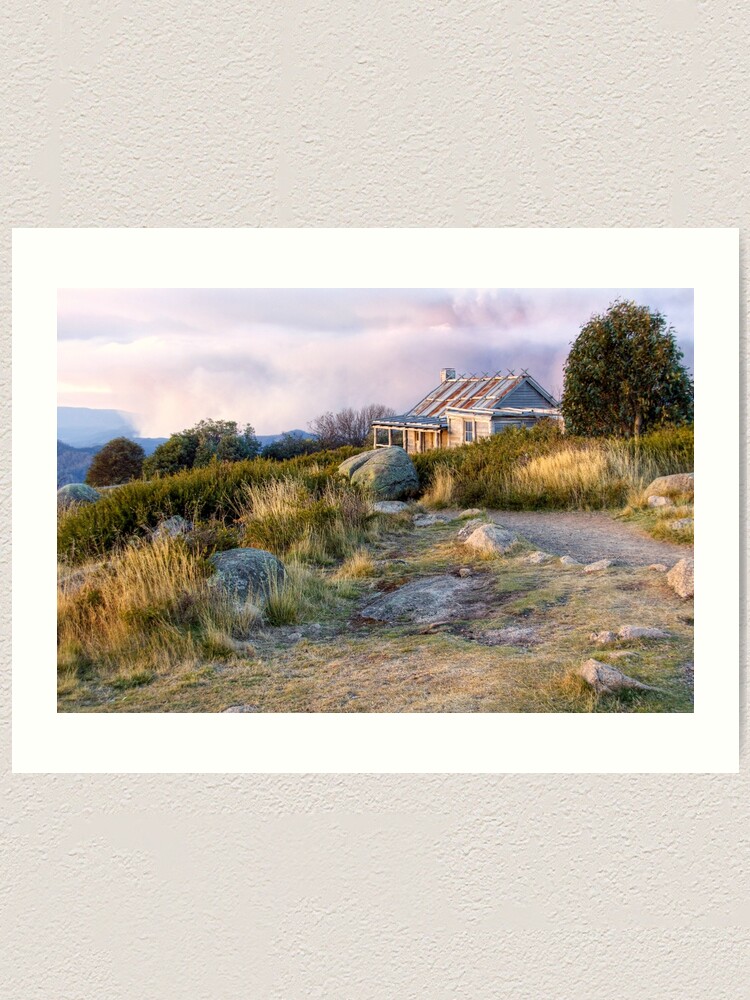 Alternate view of Late Afternoon at Craig's Hut, Victoria Art Print