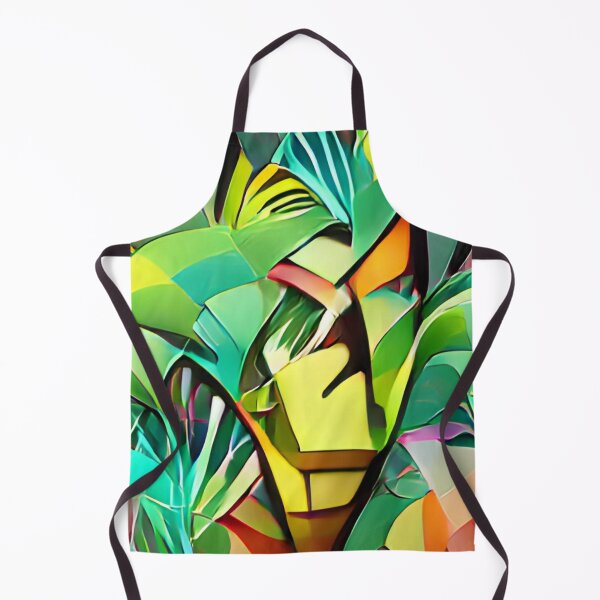 Artikelvorschau, mid-century tropical jungle original art entworfen und verkauft von Surrealarts727.