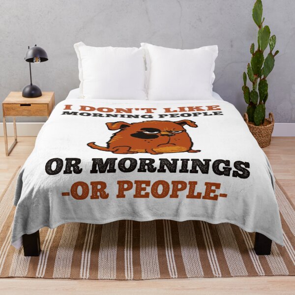 Item preview, I Don't Like Morning People. Or Mornings, Or People 02 designed and sold by lunacarter.