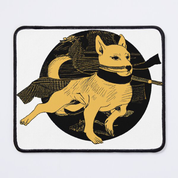 Item preview, ninja dog hokusai style 03 designed and sold by kombos.