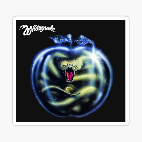 Whitesnake Logo Stickers for Sale | Redbubble