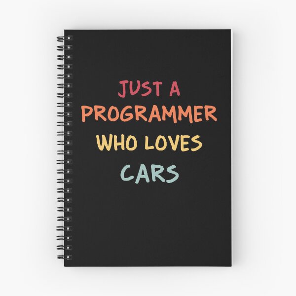 Item preview, Funny Programmer Gift | Funny Software Developer Gift | Funny Coder Gift | Just A Programmer Who Loves Cars designed and sold by campingforge.