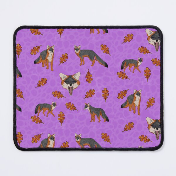 Item preview, Grey Foxes Purple designed and sold by Ashley Gagnon.