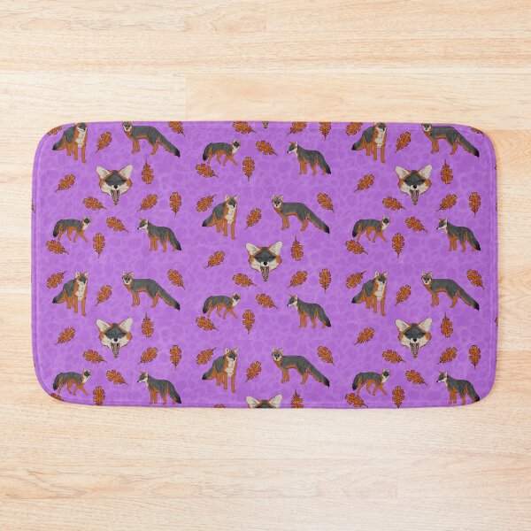Item preview, Grey Foxes Purple designed and sold by Ashley Gagnon.