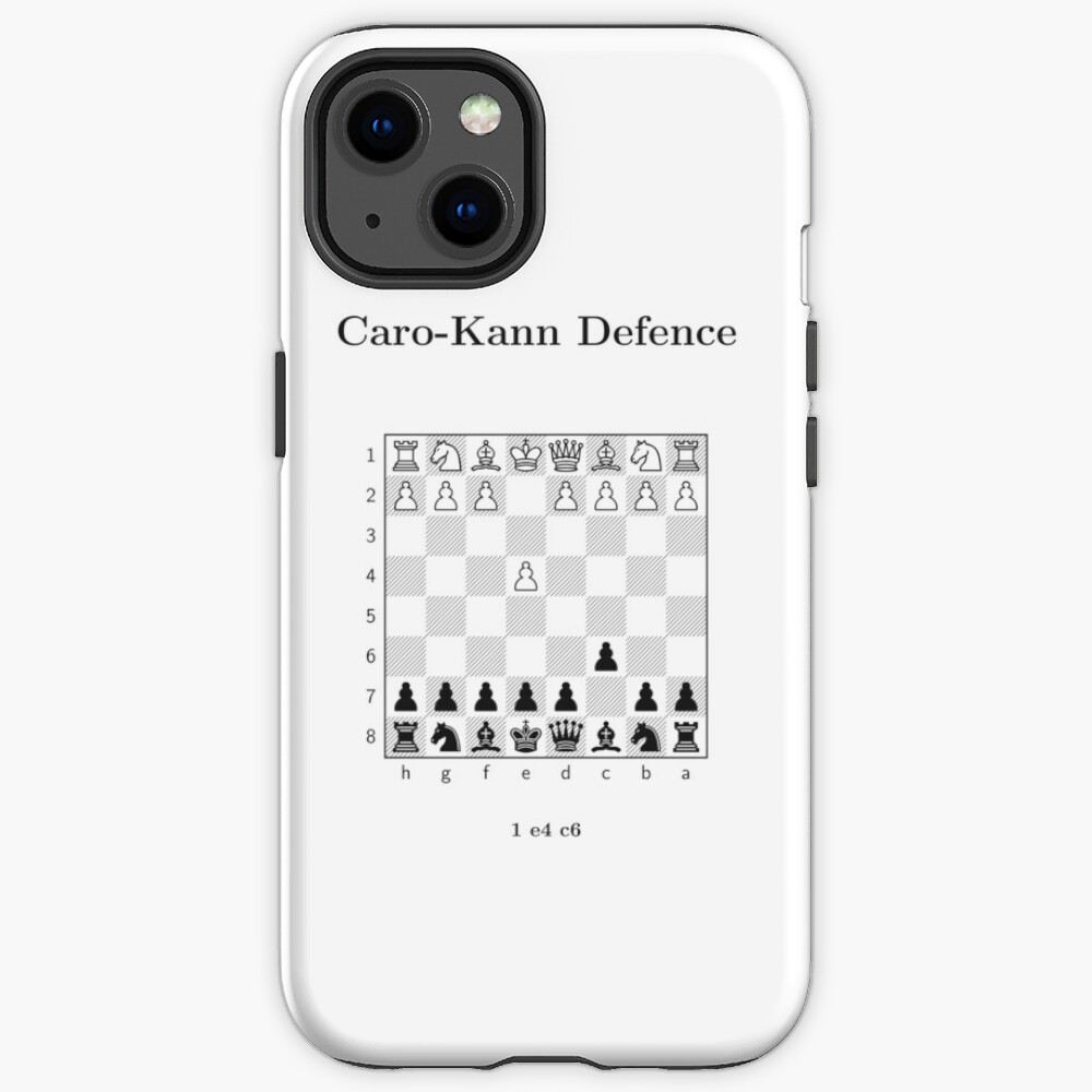 Caro-Kann Defence iPhone Case by ppf00