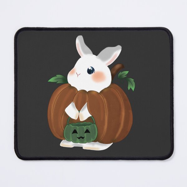 Item preview, Little Bunny using pumpkin dress_ Bunniesmee Halloween Edition  designed and sold by bunniesmee.