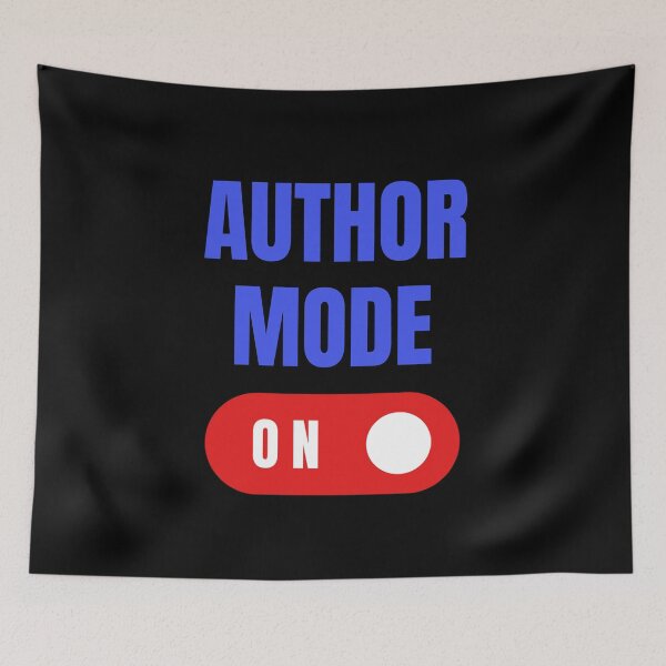 Item preview, Author Mode On, Gift for Author, Gift for Writer, Author Writer Gift designed and sold by HermoTees.