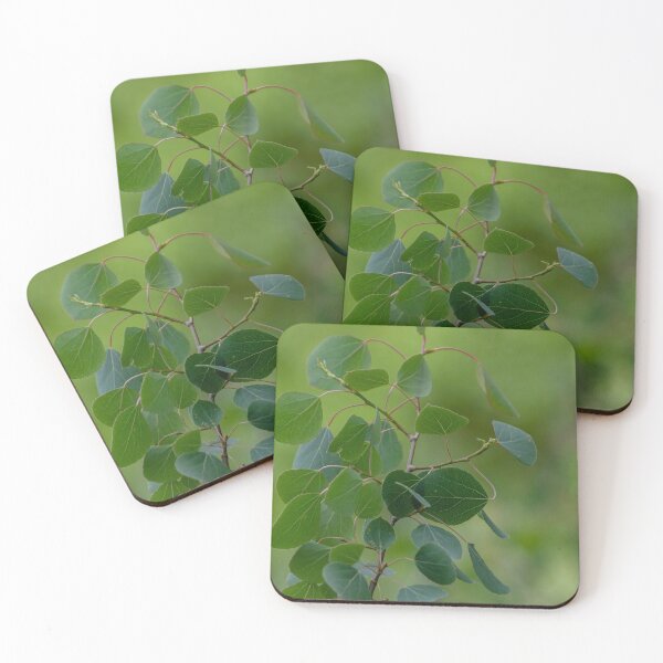 Item preview, Aspen Tree Leaves Poster, by DAM Creative, designed and sold by DAM Creative ⭐⭐⭐⭐⭐.